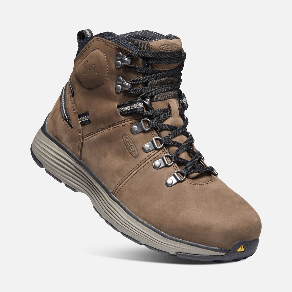 Keen Trekking Bot Erkek Kahverengi - Manchester 6\" Wp (Aluminum Toe) - Türkiye WXGS21098